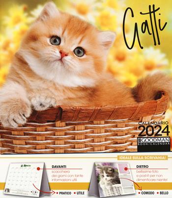 Gatti. Calendario 2024. Pocket  - Libro Sprea Editori 2023 | Libraccio.it