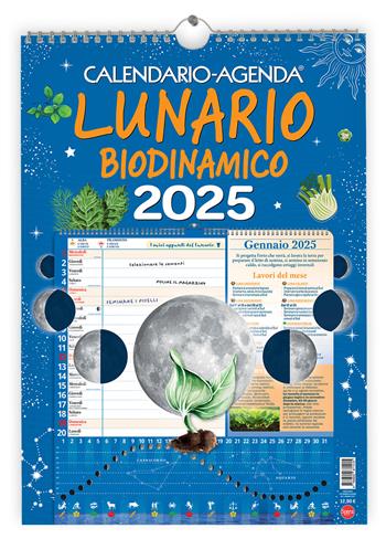 Lunario. Calendario-agenda 2025  - Libro Sprea Editori 2024 | Libraccio.it