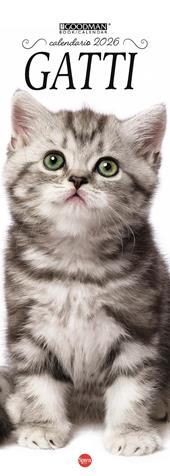 Gatti. Calendario 2026. Long