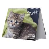 Gatti. Calenario 2026. Pocket