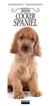 Cocker Spaniel. Calendario 2026. Long