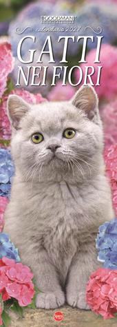 Gatti nei fiori. Calendario 2027. Long
