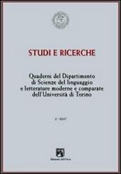 Quaderni del Dipartimento di scienze del linguaggio e letterature comparate dell'Università di Torino (2007). Vol. 2