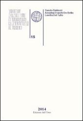 Quaderni dell'Istituto di linguistica dell'Università degli studi di Urbino. Vol. 15