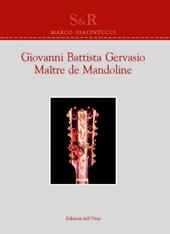 Giovanni Battista Gervasio. Maître de mandoline. Ediz. bilingue