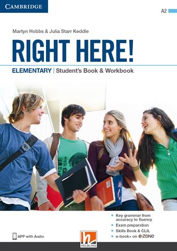 Right here! Elementary. Student’s pack: Start book, Work book, Skills book. Con espansione online - Julia Starr Keddle, Martyn Hobbs - Libro Helbling 2019 | Libraccio.it
