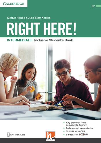 Right here! Intermediate. BES/DSA. Student's book. - Julia Starr Keddle, Martyn Hobbs - Libro Helbling 2019 | Libraccio.it