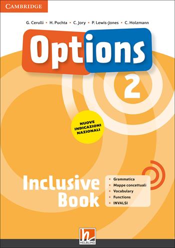 Options. Inclusive Book. Vol. 2 - Herbert Puchta, Peter Lewis-Jones, Chris Jory - Libro Helbling 2026 | Libraccio.it