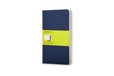 Quaderno Cahier Moleskine pocket a pagine bianche blu. Set da 3  Moleskine 2017 | Libraccio.it