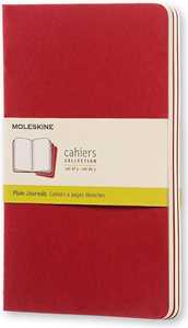 Image of Quaderno Cahier Journal Moleskine large a pagine bianche rosso. C...