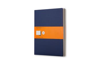 Quaderno Cahier Moleskine extra large a righe. Set da 3  Moleskine 2026 | Libraccio.it