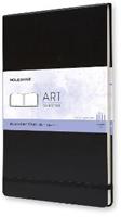 Album per acquerelli Art Watercolor Album Moleskine A4 copertina rigida nero. Black  Moleskine 2018 | Libraccio.it