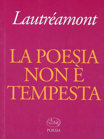 La poesia non é tempesta - Isidore Lautréamont Ducasse - Libro Barbès 2012, Poesia | Libraccio.it