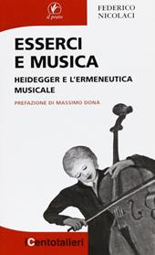 Esserci e musica. Heidegger e l'ermeneutica musicale