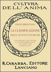 La classificazione delle attività psichiche