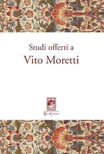 Studi offerti a Vito Moretti  - Libro Carabba 2012 | Libraccio.it