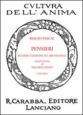 Pensieri. Vol. 1