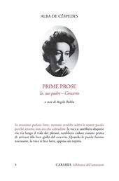 Prime prose. Io, suo padre-Concerto
