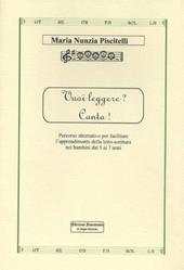 Vuoi leggere? Canta!