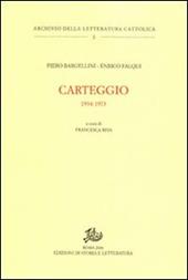 Carteggio 1934-1973