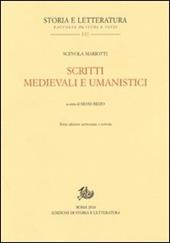Scritti medievali e umanistici