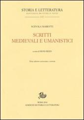 Scritti medievali e umanistici