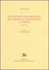 Le lettere nell'Archivio del Museo di San Marino a Napoli. 1835-1847