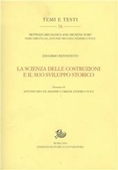 La scienza delle costruzioni e il suo sviluppo storico