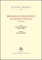 Bibliografia degli scritti su Eugenio Montale (1925-2008)