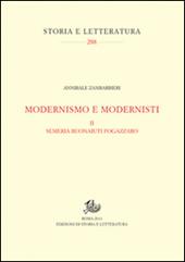 Modernismo e modernisti. Vol. 2: Semeria Buonaiuti Fogazzaro