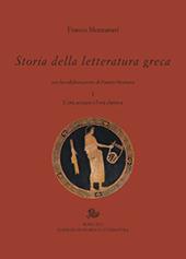 Storia della letteratura greca. Vol. 1: età arcaica e classica, L'.