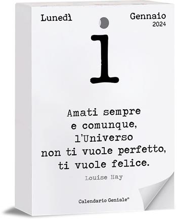 Calendario geniale 2024  - Libro My Life 2023 | Libraccio.it