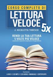 Corso completo di lettura veloce. Con 6 DVD. Con CD Audio formato MP3