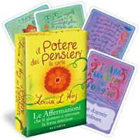 Il potere dei pensieri. Le affermazioni che ti aiutano a ritrovare la forza interiore. 64 carte - Louise L. Hay - Libro My Life 2014 | Libraccio.it
