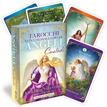 Tarocchi con i Messaggi degli Angeli Custodi. 78 carte. Con Libro - Valentine Radleigh - Libro My Life 2022 | Libraccio.it