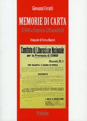 Memorie di carta. Il 1945 a Cuneo in 220 manifesti