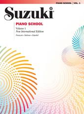 Suzuki piano school. Ediz. italiana, francese e spagnola. Vol. 1