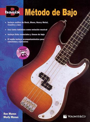 Método de bajo. Basix. Con CD-Audio - Ron Manus, Morty Manus - Libro Volontè & Co 2018, Didattica musicale | Libraccio.it
