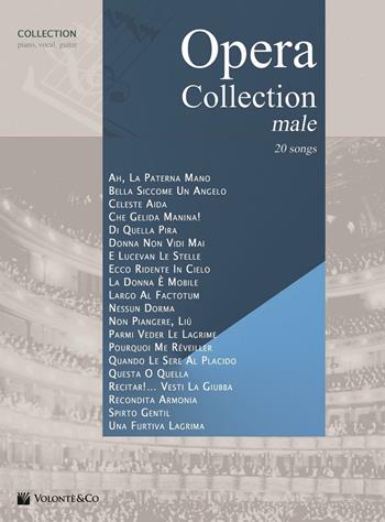 Opera Collection Male  - Libro Volonte 2020 | Libraccio.it
