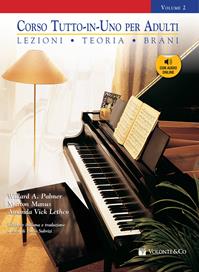 Corso tutto in uno per adulti. Con File audio per il download. Vol. 2: Lezioni, teoria, brani - Willard A. Palmer, Morton Manus, Amanda Vick Lethco - Libro Volontè & Co 2011 | Libraccio.it