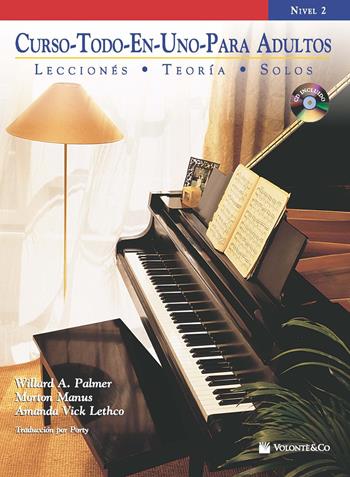 Curso todo-en-uno-para adultos. Con CD-Audio - Willard A. Palmer, Morton Manus, Amanda Vick Lethco - Libro Volontè & Co 2018, Didattica musicale | Libraccio.it