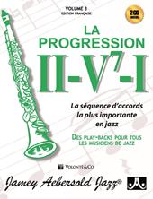 La progressione II-V7-I. La séquence d'accords la plus importante en jazz. Des play-backs pur tous les musiciens de jazz. Con 2 CD-Audio