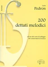 200 dettati melodici