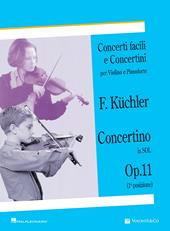 Concertino in Sol op. 11 (1ª posizione). Concerti facili e concertini per violino e pianoforte