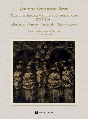 Partita seconda violino solo senza basso BWV 1004. Spartito - Johann Sebastian Bach - Libro Volontè & Co 2021, Musica-Repertorio | Libraccio.it