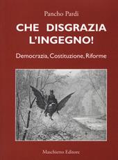 Che disgrazia l'ingegno! Democrazia, costituzione, riforme