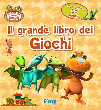 Il grande libro dei giochi. Con adesivi  - Libro Edizioni Brancato 2015, Biesse kids. Il treno dei dinosauri | Libraccio.it