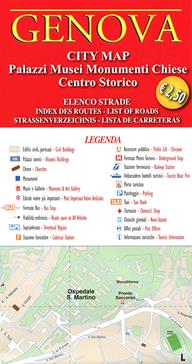 Genova. City map  - Libro Ligurpress 2010, Tradizioni & paesi | Libraccio.it