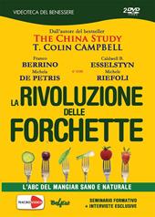 La rivoluzione delle forchetta. L'ABC del mangiar sano e naturale. Ediz. italiana e inglese. 2 DVD