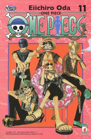 One piece. New edition. Vol. 11 - Eiichiro Oda - Libro Star Comics 2008, Greatest | Libraccio.it